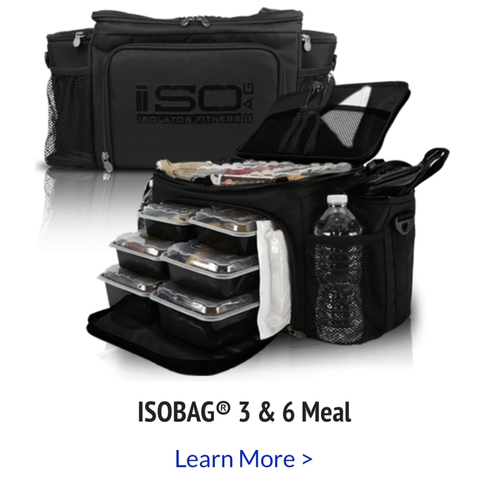 6 meal ISO lunch bag